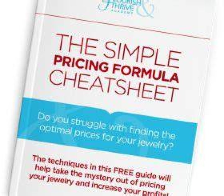 Pricing Cheatsheet (a) Flourish & Thrive Academy